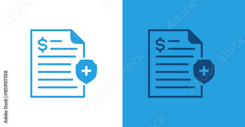 Account Holder Flat, with light and dark background