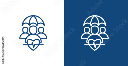 Medical Expense Outline, with light and dark background