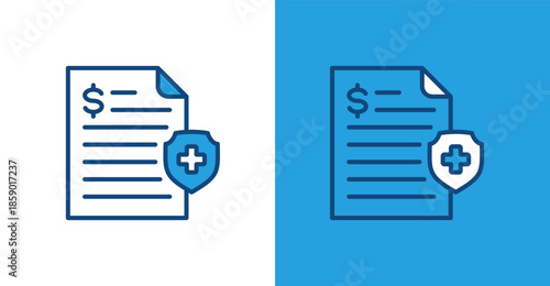 Account Holder Color Outline, with light and dark background