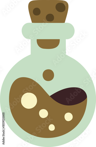Alchemy potion bottle