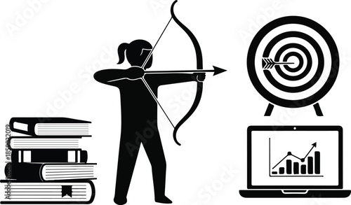 stress,pain,future,setrict parents,sleep vector icons 