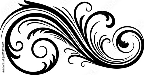 Vintage Ornate Seamless Abstract Pattern Vector Illustration