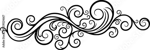 Vintage Ornate Seamless Abstract Pattern Vector Illustration