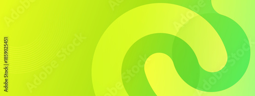 Abstract green and yellow gradient circles design for backgrounds, banners, posters, digital illustrations, and electronic screen displays