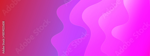 Red and pink wavy shapes suitable for abstract backgrounds, ideal for vibrant and dynamic design projects that require an energetic touch