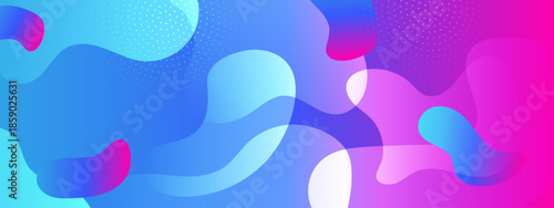 Abstract design with fluid shapes and vibrant colors suitable for graphic design projects, web backgrounds, and artistic presentations