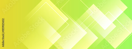 Abstract design with green and yellow geometric squares. Perfect for print or digital design projects needing a modern and vibrant touch