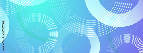 Abstract background with layered gradient circles and ring patterns