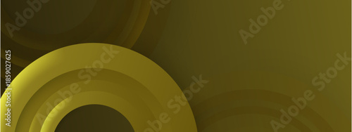 Brown abstract background with layered circle shapes