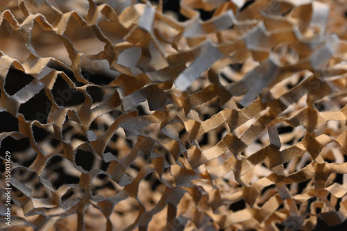 乱雑に置いた網目の紙04