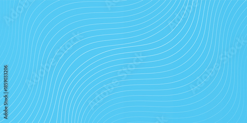 modern blue wave line pattern abstract background design for backdrop or fabric style texture