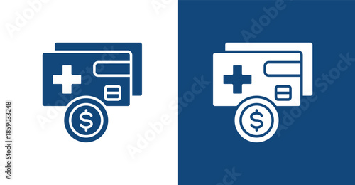 Payment Glyph, with light and dark background