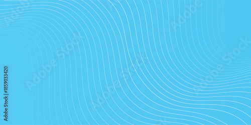 modern blue wave line pattern abstract background design for backdrop or fabric style texture illustration