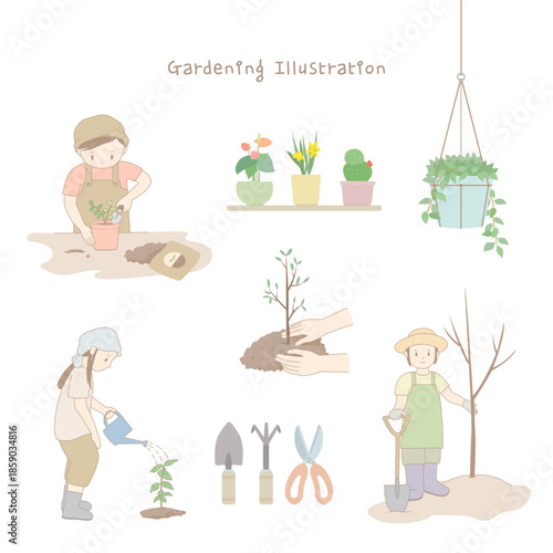 홈 가드닝 요소