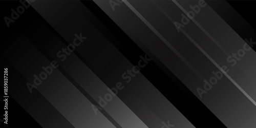 Dark deep black dynamic abstract vector background with diagonal lines. Modern creative halftone premium gradient.vector illustration eps10