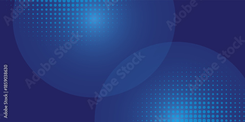 Gradient blue background with halftone vector design in eps 10