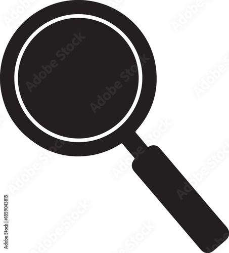 Magnifying glass icon for search and investigation
