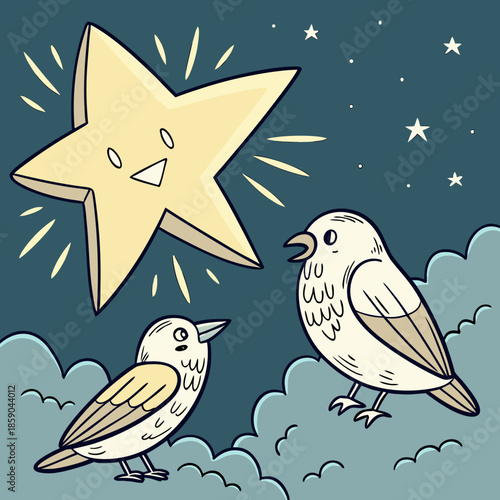 A detailed illustration depicts a tick clinging to a slender stem amidst lush green leaves showcasing potential dangers