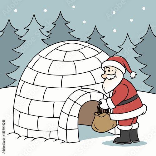 a detailed illustration depicts a red and black fly caught within a meticulously crafted spiderweb amongst lush green foliage