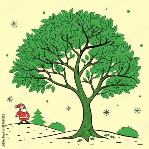 A stylized illustration depicts a salmon leaping from ocean waves during a rainstorm showcasing the fish s determined journey