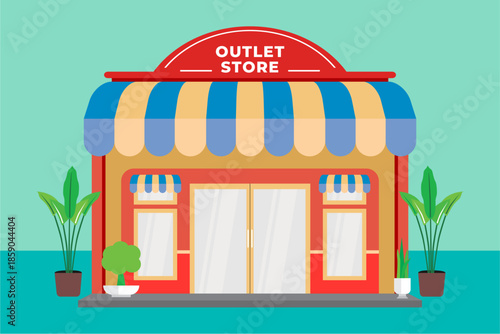 shopping mall or big box store built in contemporary