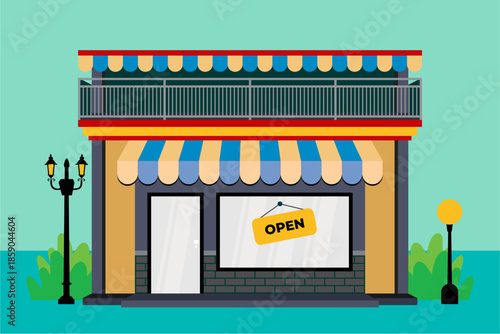 shopping mall or big box store built in contemporary