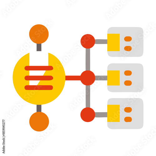 Central node connecting multiple devices