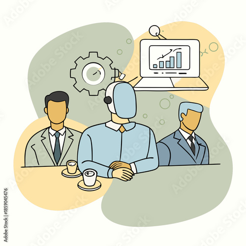 Team discussing data analytics