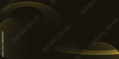 Abstract dark background with subtle golden light waves and flowing lines.