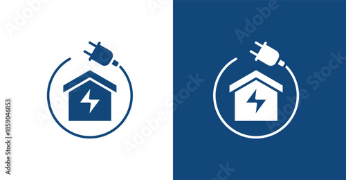Energy Management Glyph, with light and dark background