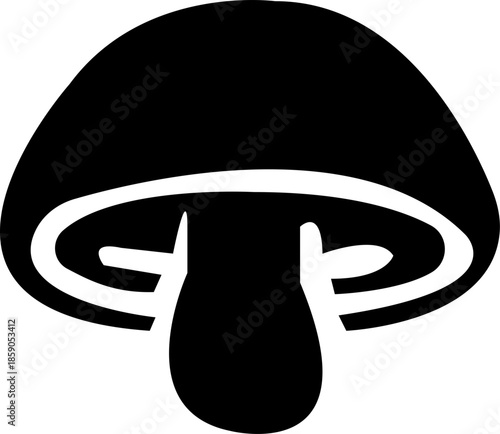 Cartoon vector mushrooms clipart, doodle icon set. Black silhouettes . Nature illustration .mushrooms line art set mushroom line art vector illustration of mushrooms vector design Mushrooms icon set B