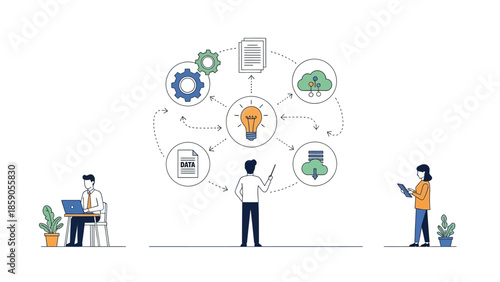 Teamwork and Innovation A Collaborative Approach to Idea Generation and Data Management