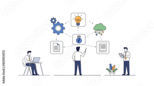 Business Strategy and Innovation Team Collaboration and Idea Generation for Success