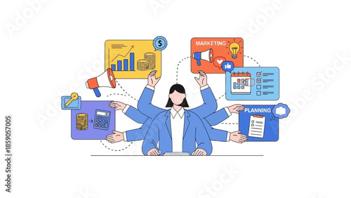 Effective Marketing and Planning Strategies A Multi-Tasking Approach to Success