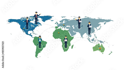 Global Business Network Connecting Professionals Across Continents for Collaboration and Growth