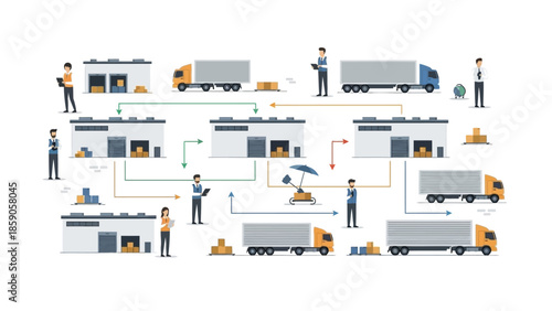 Logistics and Supply Chain Management Illustrated Overview of Transportation and Distribution