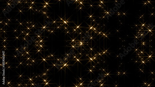 Glowing Stars Sparkle Magic Dust Loop Animation Alpha Channel