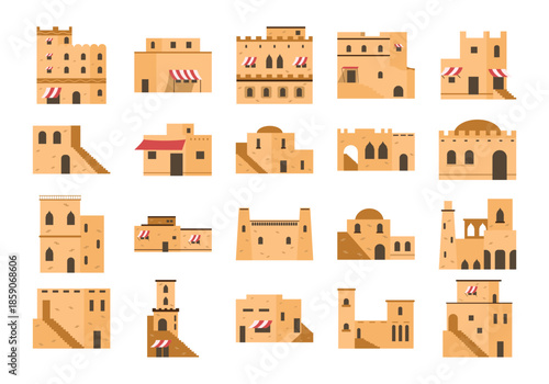 Middle East Desert Building Element