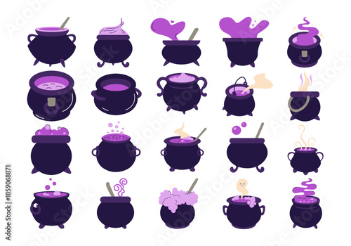 Witch Potion Couldron Element