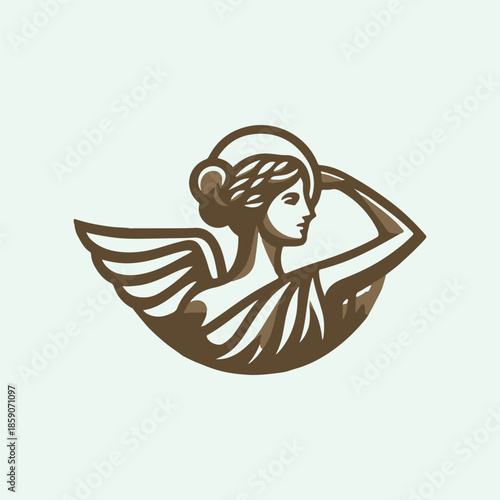 Greek Hermes Logo