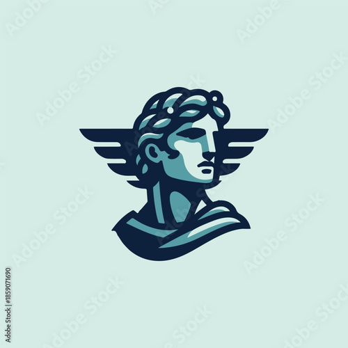 Greek Hermes Logo