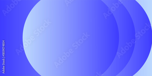 Abstract blue gradient background with smooth circular shapes and a modern design. Ideal for technology, digital, and futuristic themes.vector illustration eps10