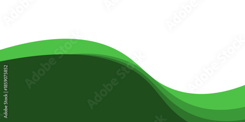 wave, green, element, monochromatic, letterhead, curved footer, curved header, footer, header, header banner, wavy, wavy element
