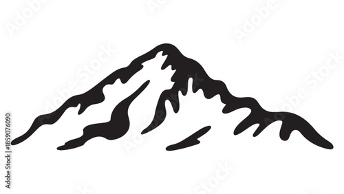 Black and white forest silhouettes in horizontal rows.