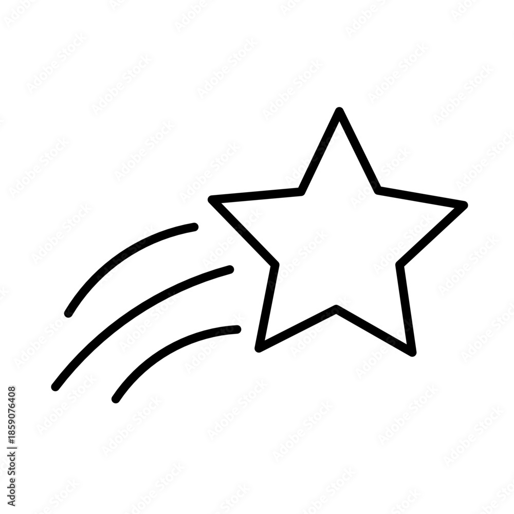 Obraz premium Star vector icon