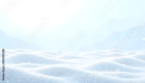 Snow Texture Horizontal  Clean 4K Winter Background