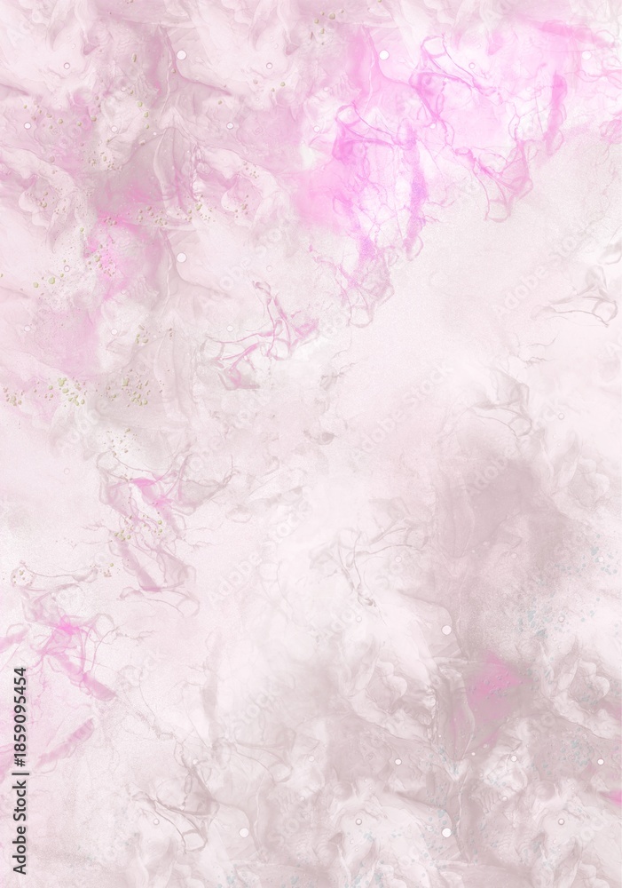 Fototapeta premium Pink Ink Flow