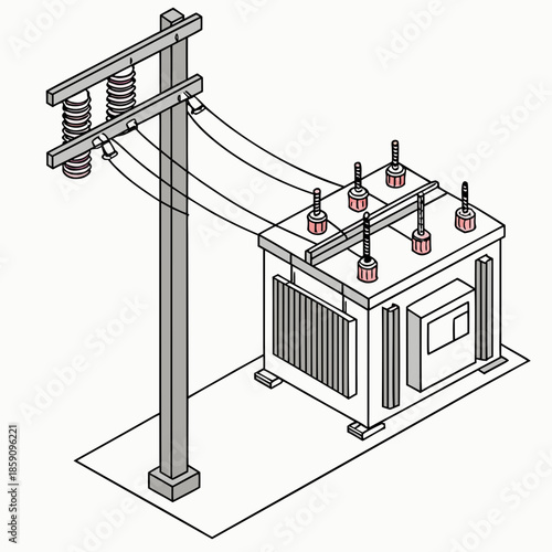 Electricity distribution transformer