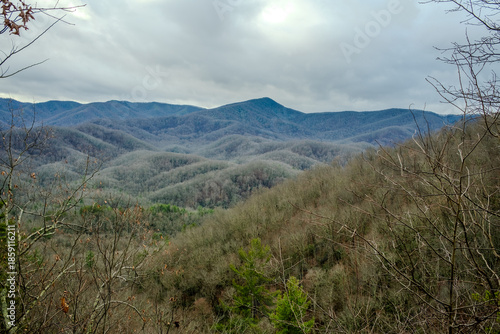 Tableau sur toile Smokey Mountain Tennessee