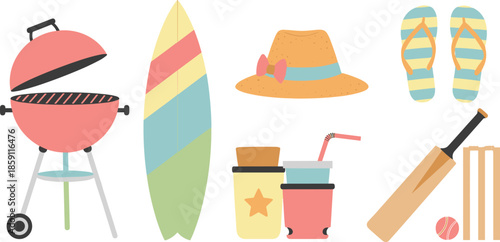 Summer activities and accessories
